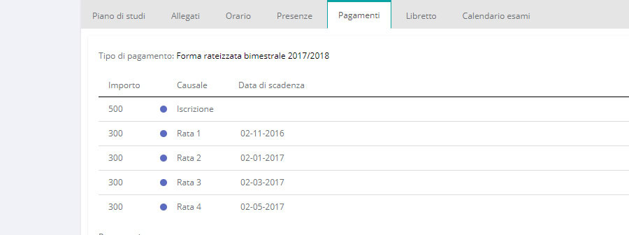 gestionale scuole pagamenti rette